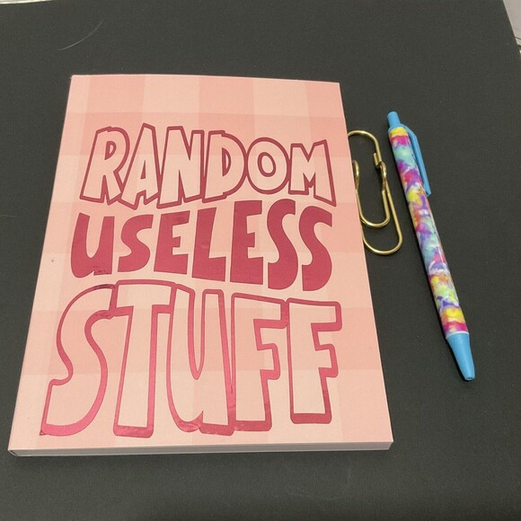 Artistic Delights: Decorated Notebook with Penholder and Decorated Pen - Picture 2 of 5